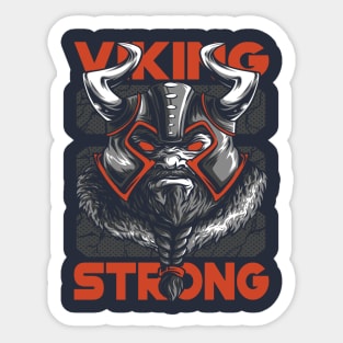 Viking Strong Sticker